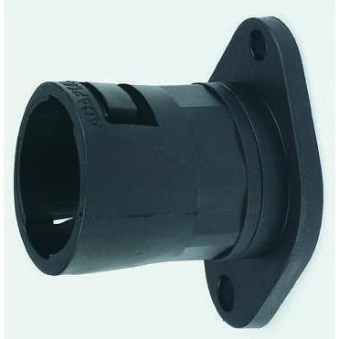 Montáž potrubí Příruba Černá jmenovitá velikost 21 mm Nylon 66 Niklovaný, IP66 Adaptaflex