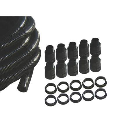 Adaptaflex Instalační trubka Šedá 25 mm Polyvinylchlorid Polyvinylchlorid, IP54 10 m min. R ohybu 50 mm M25