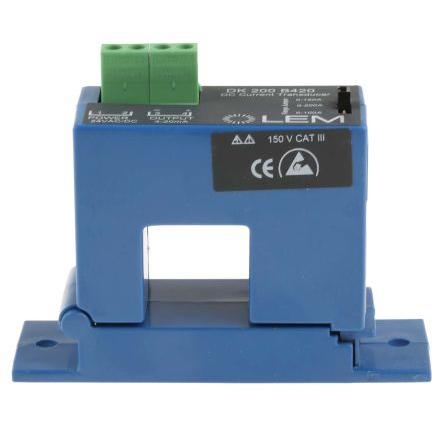 Proudový transformátor, řada: DK-B420 -20 °C až 200 A 50 °C LEM 20V dc, 50 V dc 21.7mm