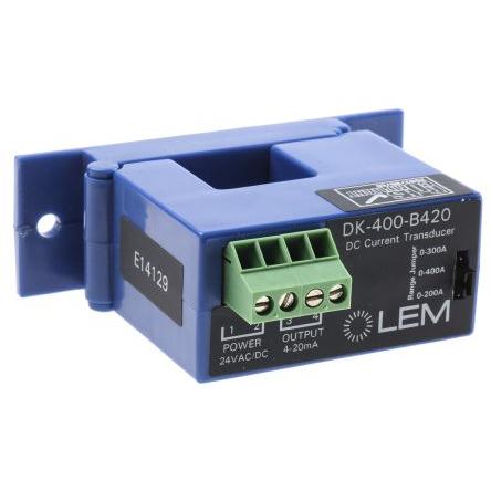 Proudový transformátor, řada: DK-B420 -20 °C až 400 A 50 °C LEM 50 V ac, 20V dc 21.7mm