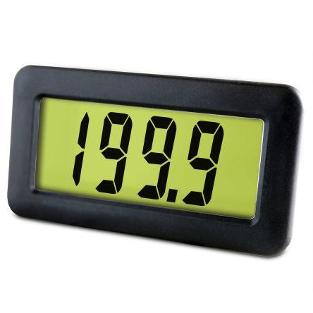 Digitální ampérmetr DPM 742-BL, řada: DPM 742-BL 20 mA, výška výřezu: 32 mm DC, šířka výřezu: 62 mm, přesnost měřicího