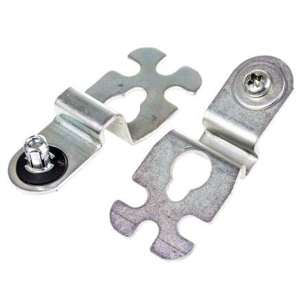 Montážní držák, řada: PanelSeT Accessoires Schneider Electric, Ocel Nástěnná konzola Pouzdro 3D 74 mm 10mm