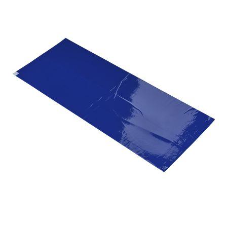 Coba Europe, Modrá, Polyetylen Vchod Mat, délka: 1.17 m, šířka: 450mm Samolepicí 1.5 mm
