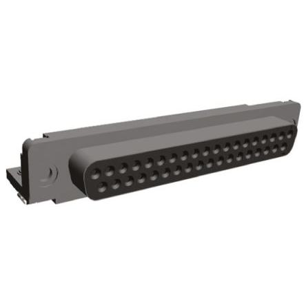 TE Connectivity Konektor D-Sub, řada: AMPLIMITE HD-20, počet kontaktů: 37, orientace těla: Pravý úhel 2.75 mm, Průchozí