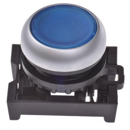 Eaton Hlava tlačítka, řada: RMQ Titan M22 Modrá Udržované, průměr výřezu: 22 mm IP69K