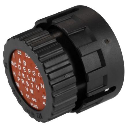 Kulatý konektor, počet kontaktů: 32, Kabel, velikost: Standard ITT Cannon, pohlaví kontaktu: Vnější, orientace těla: