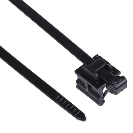 Sestavy pro svazkování kabelů Stahovací páska 156-04602 T50ROSEC19-PA66HS/PA66HIRHS-BK 200 mm 4.6mm Černá Nylon 66