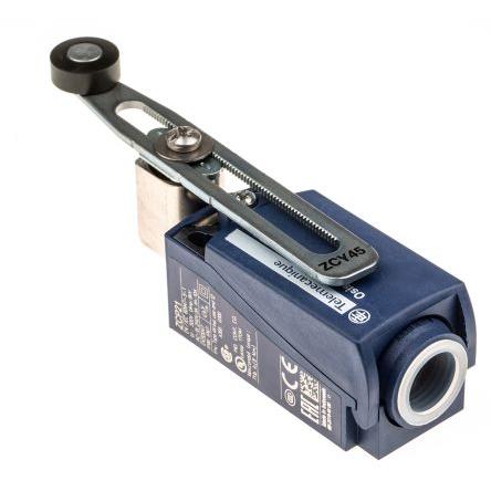 Telemecanique Sensors XCKP Páka s válečkem Koncový spínač 1 NO/1 NC IP67, IP66 Plastové 240V ac 3A