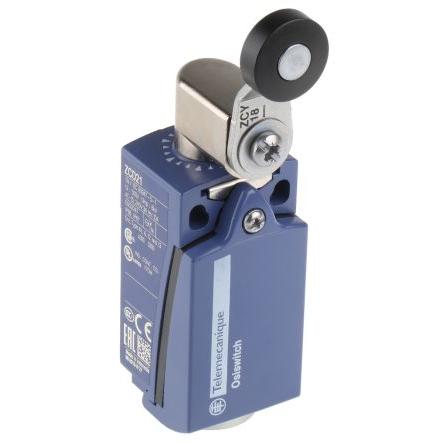 Telemecanique Sensors XCKD Páka s válečkem Koncový spínač 1 NO/1 NC IP66, IP67 Zamak 240V ac 3A