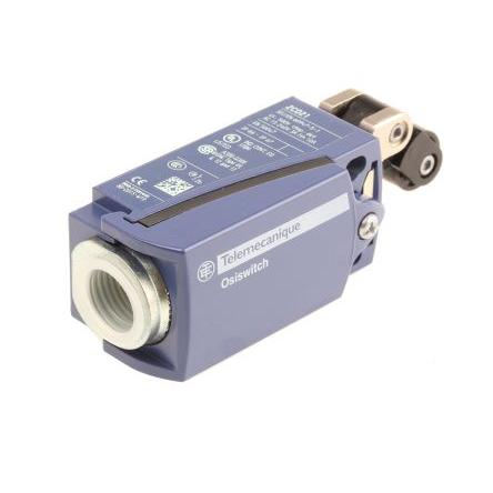 Telemecanique Sensors OsiSense XC Plunžr s válečkem Koncový spínač 1 NO/1 NC IP66, IP67 Slitina zinku 240V ac 3A