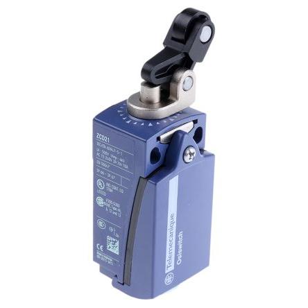 Telemecanique Sensors OsiSense XC Plunžr s válečkem Koncový spínač 1 NO/1 NC IP67, IP66 Slitina zinku 240V ac 3A