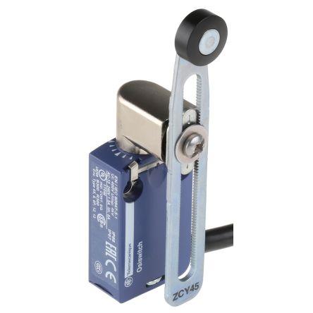 Telemecanique Sensors OsiSense XC Páka s válečkem Koncový spínač 1 NO/1 NC IP66, IP67, IP68 Slitina zinku 240V ac 1.5A