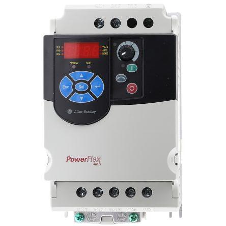 Měnič kmitočtu, řada: PowerFlex 4M 2.2 kW 1 400Hz 240V ac IP20 Allen Bradley 11 A