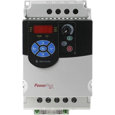 Měnič kmitočtu, řada: PowerFlex 4M 2.2 kW 3 400Hz 480V ac IP20 Allen Bradley 6 A