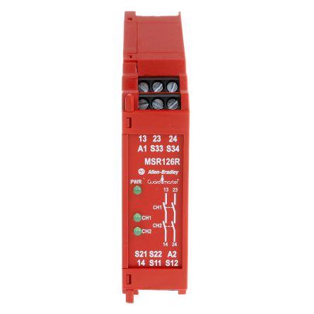 Allen Bradley 440R / MSR126R Bezpečnostní relé 24V ac/dc 2