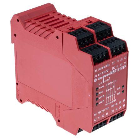 Allen Bradley 440R / MSR131RTP Bezpečnostní relé 24V ac/dc 2 3