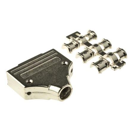 MH Connectors Plášť D-Sub, řada: MHDM, orientace těla: Rovný, počet kontaktů: 25, materiál pouzdra: Zinek, barva: