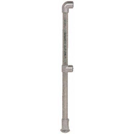 RS PRO Trubka kruhového průřezu Stříbrná Trubka kruhového průřezu, délka: 1100 mm, Kujné železo 48.3 mm