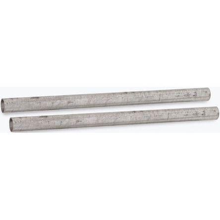 RS PRO Trubka kruhového průřezu Stříbrná Trubka kruhového průřezu, délka: 1450 mm, Kujné železo 48.3 mm