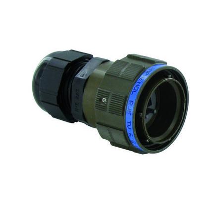 Amphenol Socapex Konektor RJ45, řada: RJFTV Vnější Cat5e, počet cest: 8, Rovný, Kabel Stíněné, počet portů: 1portový