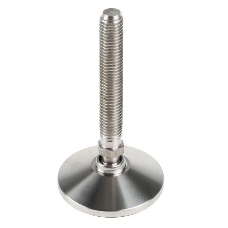 A087/001 Nu-Tech Engineering M12 55 mm Nerezová ocel Nastavitelná noha 750 kg 10 °