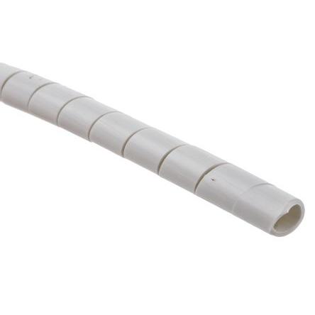 Kabelová spirálová bužírka Polyetylen Šedá 10 mm 100 mm 9 mm HellermannTyton, řada: SBPE