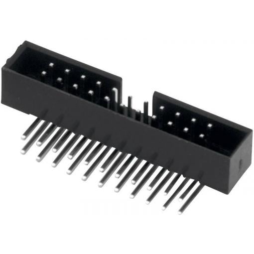 W & P Products 635-06-2-00 kolíková lišta Rastr (rozteč): 2 mm Počet pólů: 6 Počet řádků: 2 1 ks