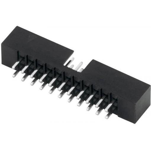W & P Products 635-16-1-00 kolíková lišta Rastr (rozteč): 2 mm Počet pólů: 16 Počet řádků: 2 1 ks