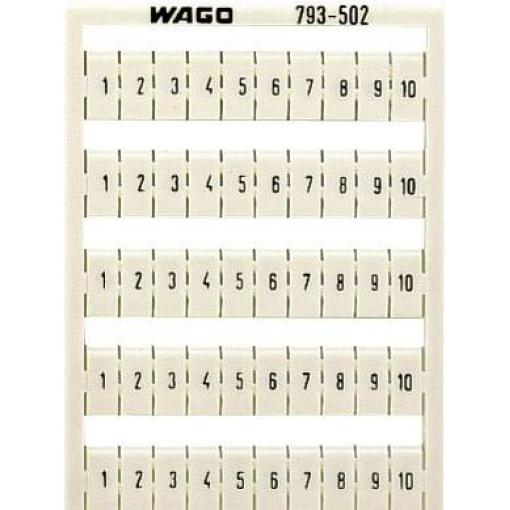 WAGO 793-502 N/A Otisk (Kabelový značkovač): 1 - 10 1 ks