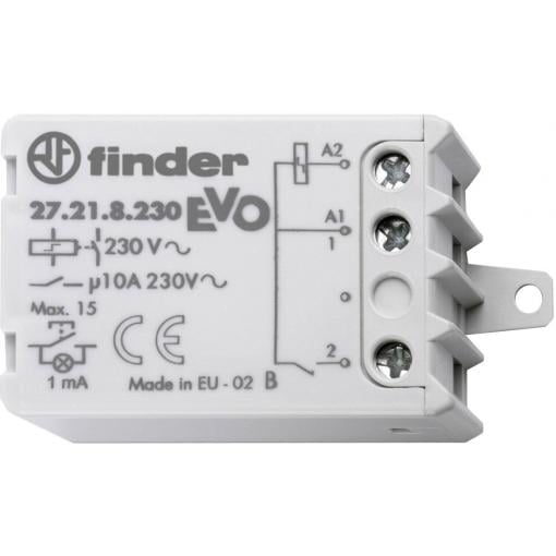 Finder 27.21.8.230.0000 27.21.8.230.0000 impulsní spínač 2300 VA, 10 A