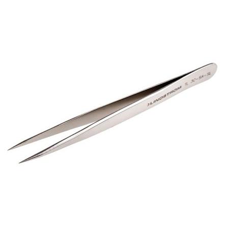 Pinzeta, celková délka: 120mm Antimagnetický, Nerezová ocel Jemné, Kulatý špička Dávkovač pájení druhé cívky ESD