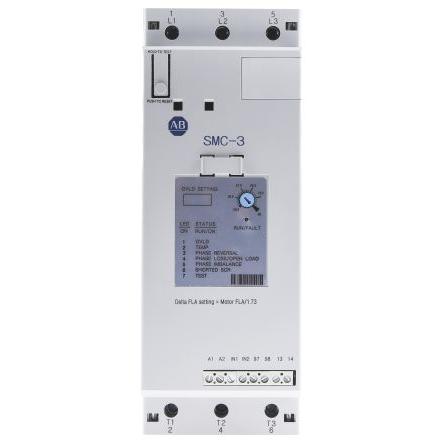 Allen Bradley Startér pro plynulý rozběh, rozsah: SMC-3 45 kW 460V ac 3fázový IP2X