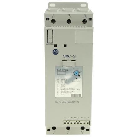 Allen Bradley Startér pro plynulý rozběh, rozsah: SMC-3 22 kW 460V ac 3fázový IP2X