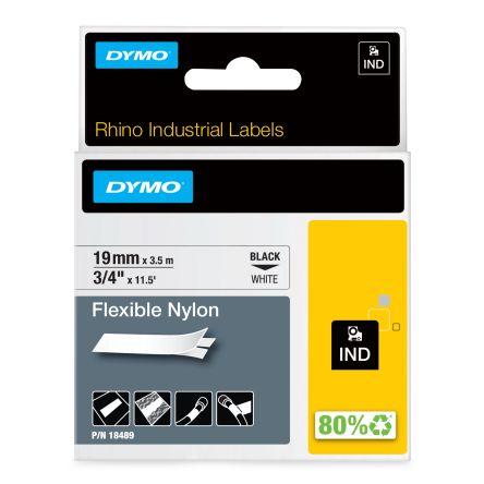 Páska do tiskárny štítků barva tisku Černá Bílá pro různé modely tiskáren Rhino 6000, Rhino 4200, Rhino 5200 Dymo 3.5 m
