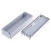 Rittal Nástěnná krabice, řada: GA IP66 Odlévaný hliník Šedá RAL 7001 250 mm 80 mm 57 mm