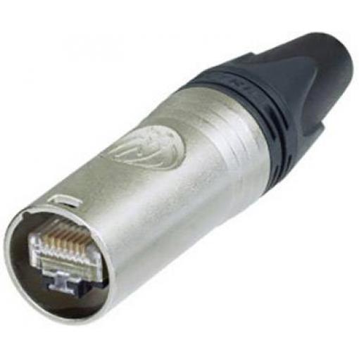 Neutrik NE8MX6-T, konektor RJ, zástrčka, rovná, stříbrná, 1 ks