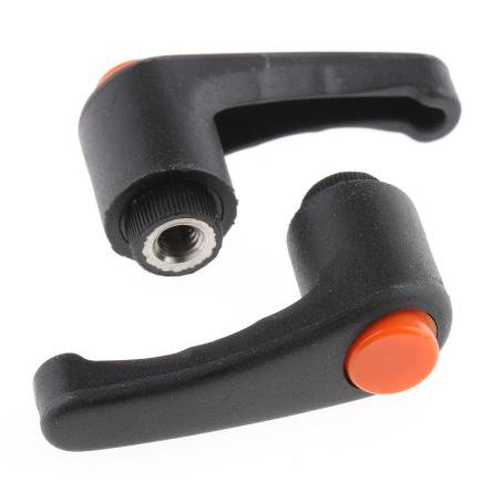 Svěrací páka Nerezová ocel Uzavírací páka M6 RS PRO, délka: 10 mm