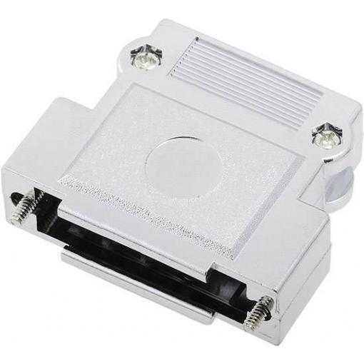 encitech DFCK 25-M-K 1520-0105-03 D-SUB pouzdro Pólů: 25 plast, pokovený 180 ° stříbrná 1 ks