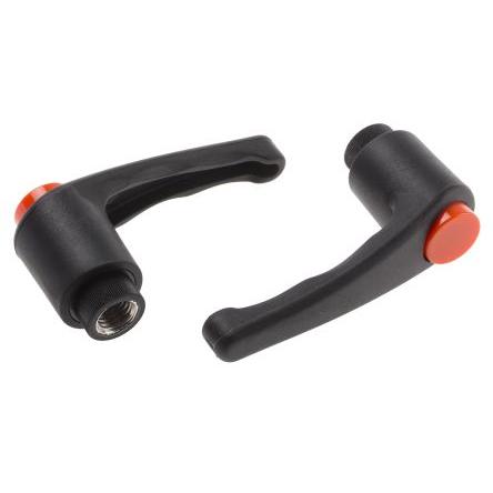 Svěrací páka Nerezová ocel Uzavírací páka M12 RS PRO, délka: 18 mm