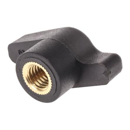 Upínací knoflík Termoplast barva Černá Křídlaté RS PRO Otvor se závitem