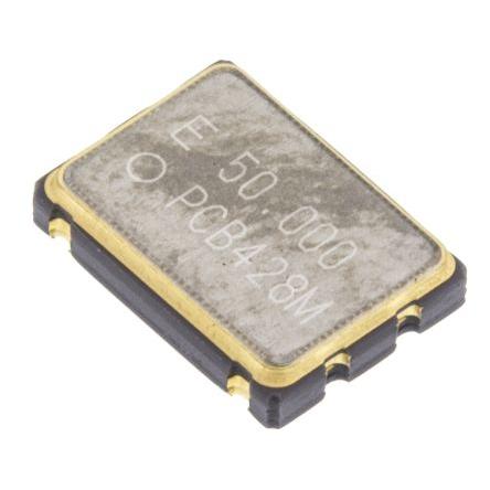Epson Oscilátor 50MHz ±50 ppm CMOS, CA, počet kolíků: 4 kolíkový XO