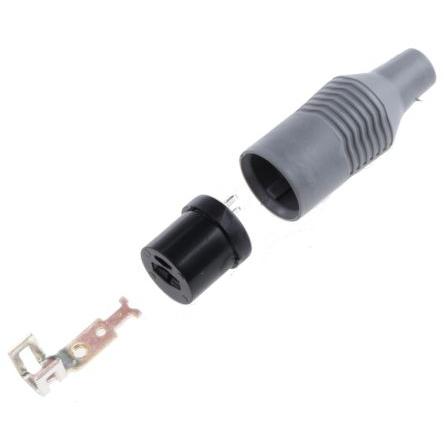 RS PRO Zásuvka DIN, řada: RS PRO, počet kontaktů: 2, velikost: Standard, formát pólů: 2 Vnitřní, Kabel