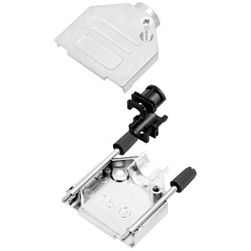encitech DTZK50-PCBK-K 6560-3105-05 D-SUB pouzdro Pólů: 50 celokov 180 ° stříbrná 1 ks