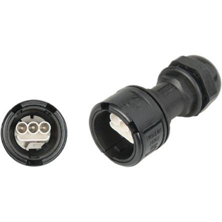 ABB Hlavní průchozí konektor, formát pólů: 3, IP68, Kabel, 250 V ac, 250V dc Vnější 16A