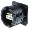ABB Konektor IEC, formát pólů: 3, IP68, Montáž do panelu, 250V Vnitřní 16A