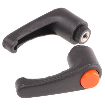 Svěrací páka Nerezová ocel Uzavírací páka M5 RS PRO, délka: 10 mm
