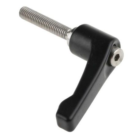 Svěrací páka Nerezová ocel Uzavírací páka M6 RS PRO, délka: 32 mm