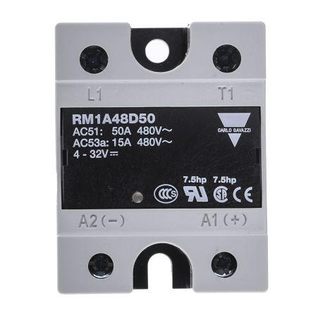 Carlo Gavazzi Polovodičové relé 50 A Panel 530 V RM1 32V