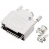 encitech DTZK-25-HI-K 6560-0705-03 D-SUB pouzdro Pólů: 25 celokov 180 ° stříbrná 1 ks
