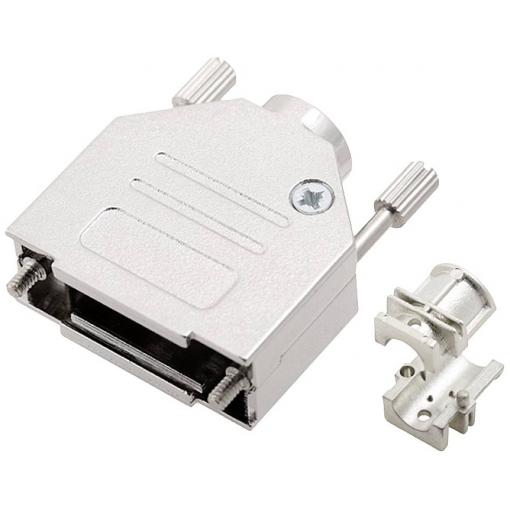 encitech DTZK-25-HI-K 6560-0705-03 D-SUB pouzdro Pólů: 25 celokov 180 ° stříbrná 1 ks